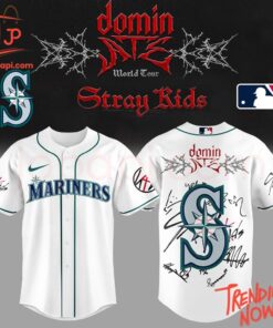 High-quality product with unique design – Seattle Mariners Stray Kids Ate World Tour Jersey