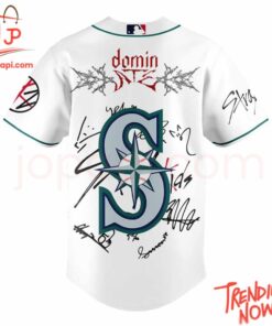 High-quality product with unique design – Seattle Mariners Stray Kids Ate World Tour Jersey