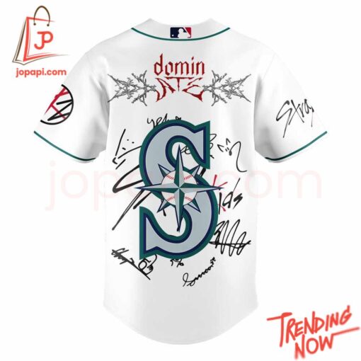 High-quality product with unique design – Seattle Mariners Stray Kids Ate World Tour Jersey