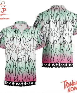 High-quality product with unique design – Shinobu Kocho Demon Slayer Hawaiian Shirt