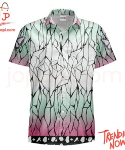 High-quality product with unique design – Shinobu Kocho Demon Slayer Hawaiian Shirt