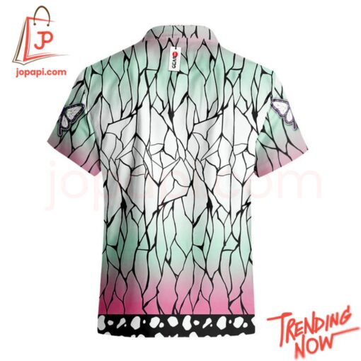High-quality product with unique design – Shinobu Kocho Demon Slayer Hawaiian Shirt