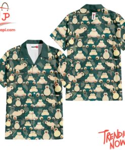High-quality product with unique design – Snorlax Pokemon Hawaiian Shirt