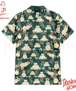 High-quality product with unique design – Snorlax Pokemon Hawaiian Shirt