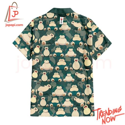 High-quality product with unique design – Snorlax Pokemon Hawaiian Shirt