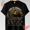 Make every step count with 1 Sons Of Anarchy 13rd Anniversary 2008 2021 Thank You For The Memories Shirt.