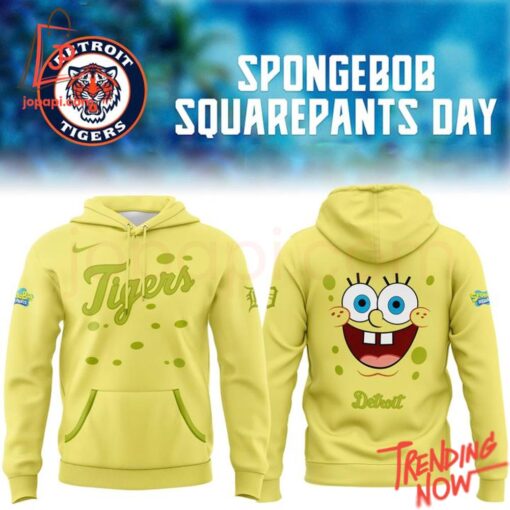 Make every step count with 4 Spongebob Squarepants Day Detroit Tigers Shirt.