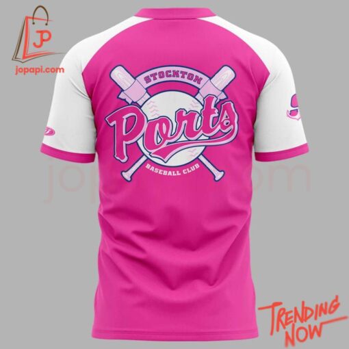 High-quality product with unique design – Stockton Ports X Pink Night Shirt