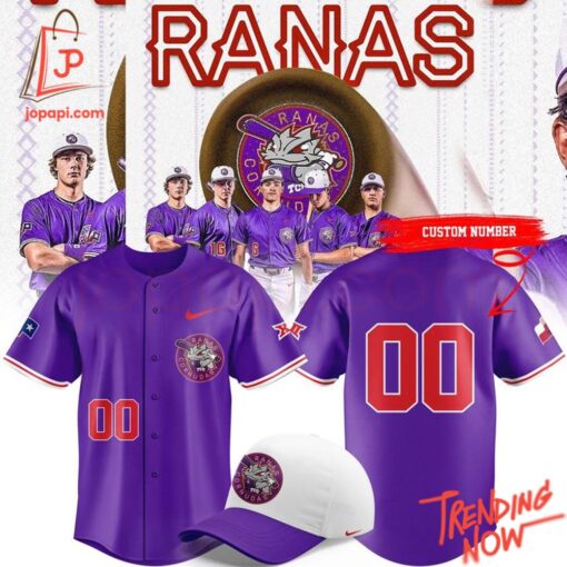Bold and stylish casual wear – Tcu Horned Frogs Ranas Cornudas Jersey
