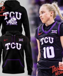 Bold and stylish casual wear – Tcu Horned Frogs Uniform Hoodie