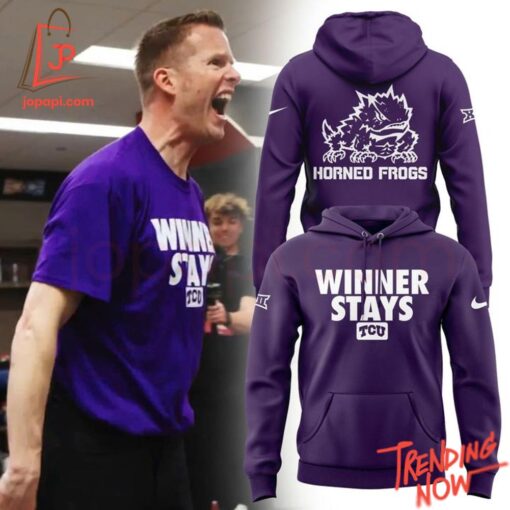Bold and stylish casual wear – Tcu Horned Frogs Winner Stays Shirt
