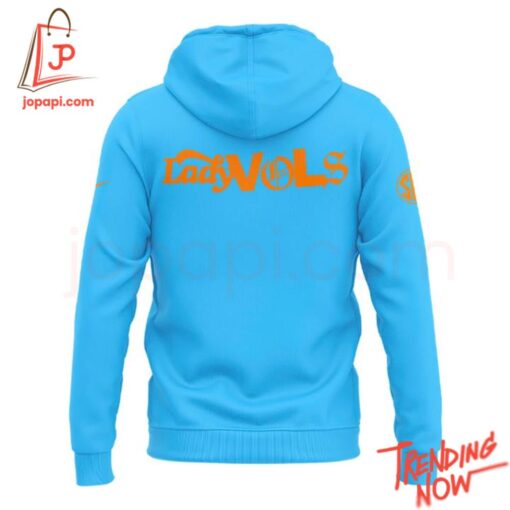 Stylish and comfortable printed clothing – Tennessee Lady Vols Kim Caldwell Coach Summitt Blue Hoodie