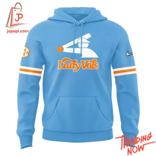 Stylish and comfortable printed clothing – Tennessee Lady Vols Softball Summitt Blue Hoodie