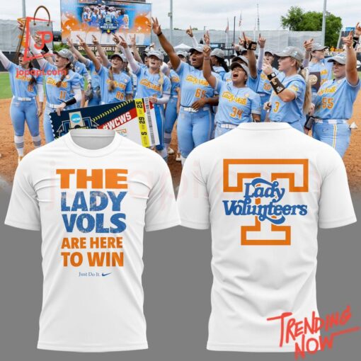 High-quality casual wear featuring custom artwork – Tennessee Lady Volunteers Are Here To Win Hoodie