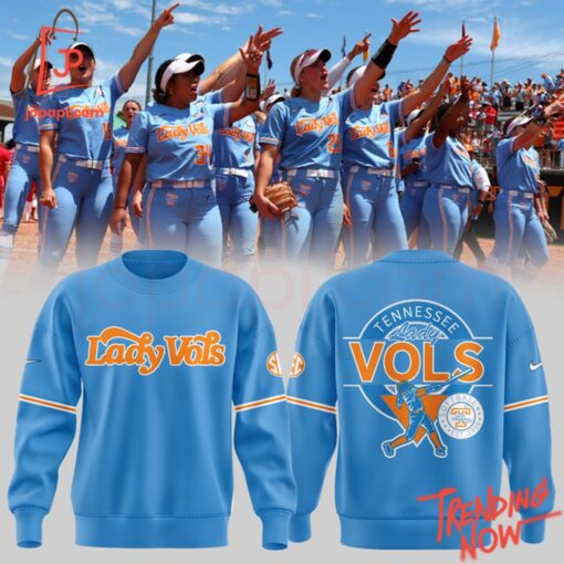 Stylish and comfortable printed clothing – Tennessee Lady Volunteers Softball Sweatshirt