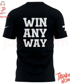Stylish and comfortable printed clothing – Texas Longhorns Win Any Way Shirt
