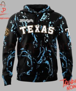 Comfortable Texas Rangers Jujutsu Kaisen Night Hoodie with eye-catching graphic