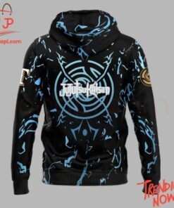 Comfortable Texas Rangers Jujutsu Kaisen Night Hoodie with eye-catching graphic