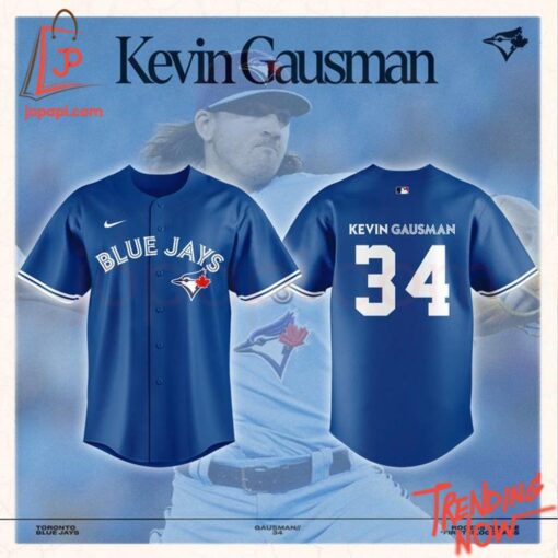 High-quality product with unique design – Toronto Blue Jays Kevin Gausman Jersey