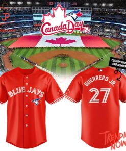 High-quality product with unique design – Toronto Blue Jays Canada Day Baseball Jersey