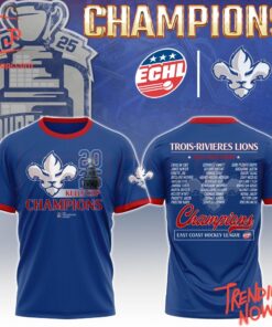 Bold and stylish casual wear – Trois Rivieres Lions East Coast Hockey League Champions Hoodie