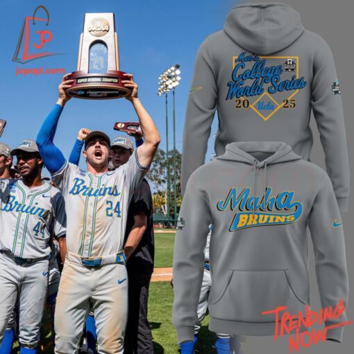 High-quality product with unique design – Ucla Bruins Baseball College World Series Hoodie