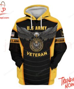 High-quality product with unique design – Us Army Veteran Hoodie