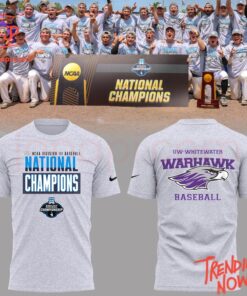 Make every step count with 3 Uw Whitewater Warhawk 2025 National Champions Hoodie.