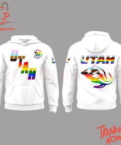 Make every step count with 2 Utah Mammoth Happy Pride Lgbt Hoodie.