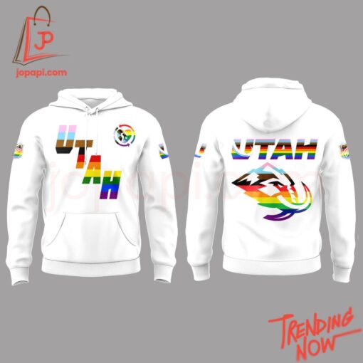 Make every step count with 2 Utah Mammoth Happy Pride Lgbt Hoodie.