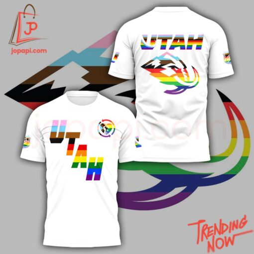 Make every step count with 3 Utah Mammoth Happy Pride Lgbt Hoodie.