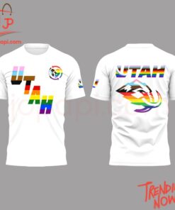 Make every step count with 4 Utah Mammoth Happy Pride Lgbt Hoodie.