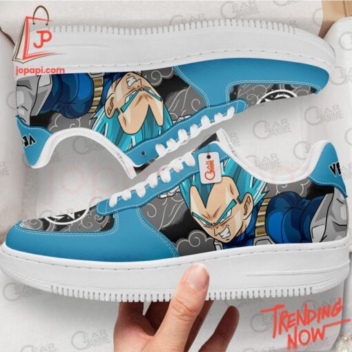 High-quality product with unique design – Vegeta Super Saiyan Blue Dragon Ball Air Force Shoes