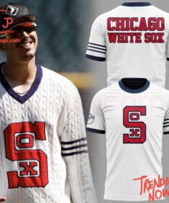 3D graphic 1 Vintage 1940s Chicago White Sox Shirt with bold design