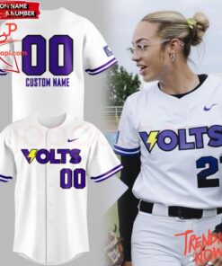 High-quality product with unique design – Volts Professional Softball Team Baseball Jersey