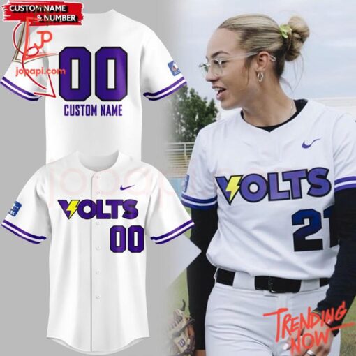 High-quality product with unique design – Volts Professional Softball Team Baseball Jersey