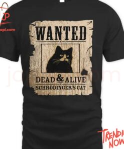Bold and stylish casual wear – Wanted Schroedingers Cat Dead & Alive Shirt