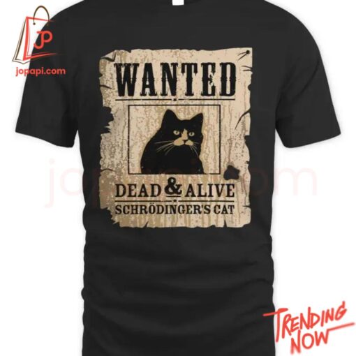Bold and stylish casual wear – Wanted Schroedingers Cat Dead & Alive Shirt