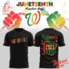 High-quality product with unique design – Washington Nationals They Not Like Us Juneteenth Night Shirt