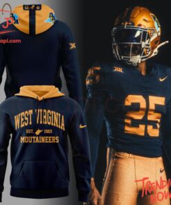 Make every step count with 1 West Virginia Throwbacks 1965 Hoodie.