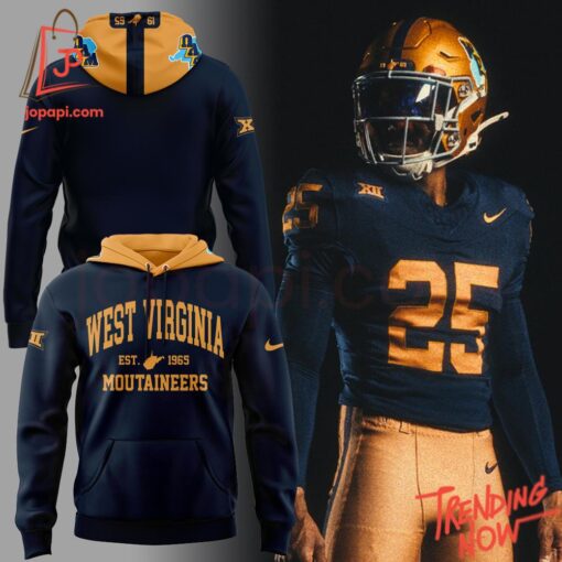 Make every step count with 1 West Virginia Throwbacks 1965 Hoodie.