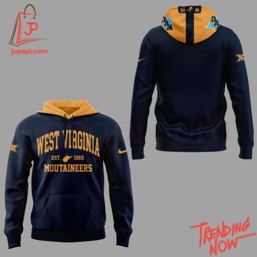 Make every step count with 2 West Virginia Throwbacks 1965 Hoodie.