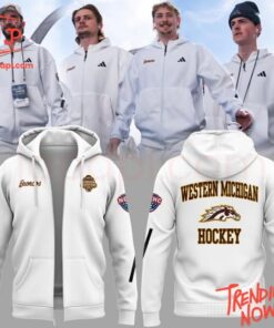 Bold and stylish casual wear – Western Michigan Broncos Hockey Zip Hoodie