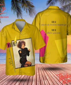 High-quality product with unique design – Where Do Broken Hearts Go Whitney Houston Hawaiian Shirt