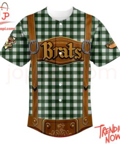 Bold and stylish casual wear – Wisconsin Timber Rattlers Flying Brats Jersey