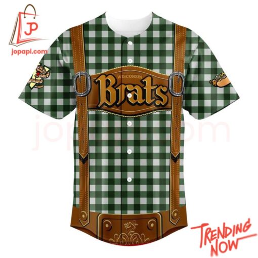 Bold and stylish casual wear – Wisconsin Timber Rattlers Flying Brats Jersey