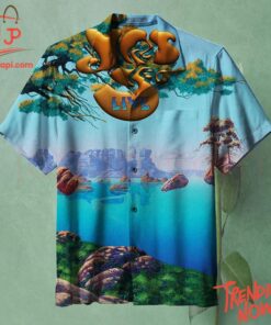 Stylish and comfortable printed clothing – Yes Rock Band Hawaiian Shirt