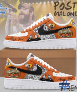 High-quality product with unique design – Post Malone Always Tired Air Force Shoes