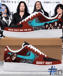 High-quality product with unique design – Quiet Riot Air Force Shoes