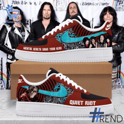 High-quality product with unique design – Quiet Riot Air Force Shoes